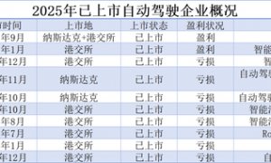 10上市8亏损！ 智驾投资人们悄悄“逃离” | 次世代车研所