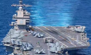 四艘航母现身宫古海峡！上演军事对峙，菲律宾强硬表态，美防长回应：解放军20分钟能消灭航母！