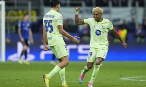 欧冠早报：两场3-3！国米加时KO巴萨 红蓝血战出局再拼皇马