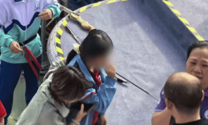 女生在运动会上被箭射中面部，校方通报