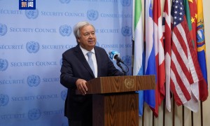联合国秘书长:欢迎加沙停火协议继续落实