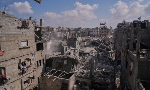 美军出动无人机监控加沙地带停火执行情况